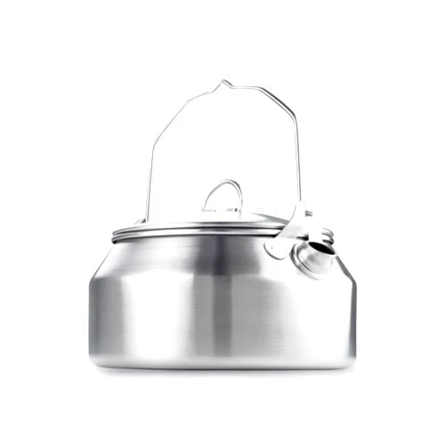 GSI Outdoors Glacier Stainless Steel Tea Kettle 1 qt. - Camping, Outdoors, & RV