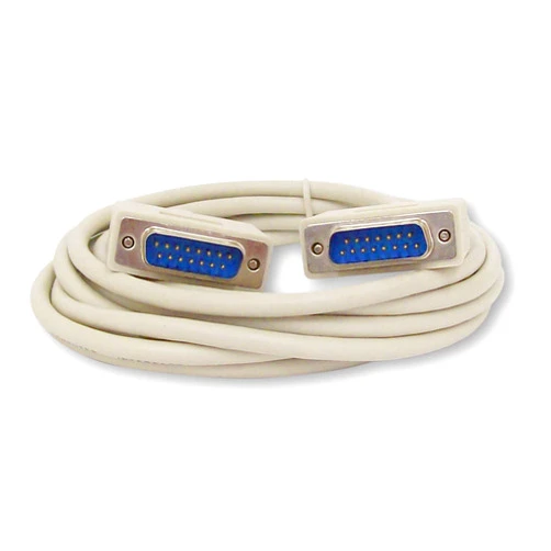 Your Cable 10 Foot DB15 15 Pin Serial Port Cable Male/Male
