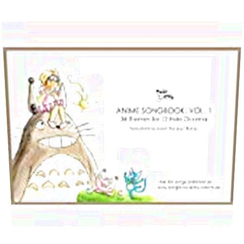 Songbird Ocarina Anime Songbook for 12 Hole Ocarina