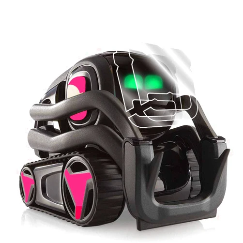 IPG for Vector Robot Face Screen Guard Decoration KIT Protector from Unexpected Attacks of Kids and Pets.Include Wheels&Body Set 7 Units Decals+2 Units Screen Protector (Pink (Gloss))