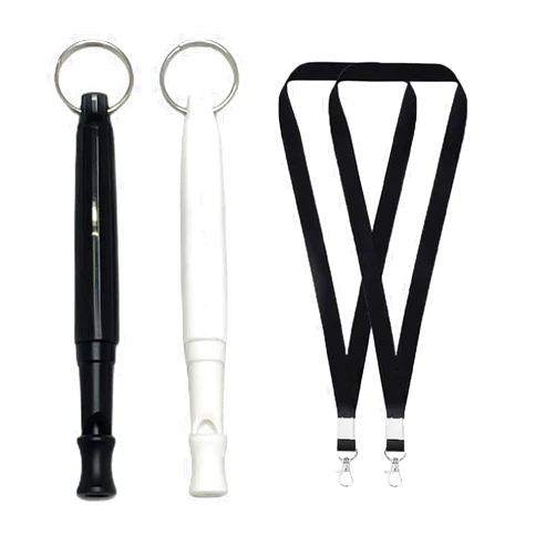 YSTAR Dog Whistle, 2 Pack Ultrasonic Dog Whistle to Stop Barking Neighbors Dog, Professional Recall Dog Training Whistles, Adjustable Ultrasonic Silent Dog Whistle to make dogs come to you, with Lanyard