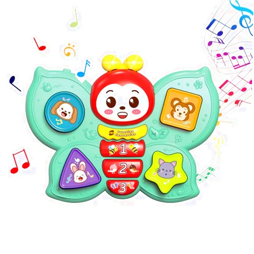KiuKieya Butterfly Musical Sound Baby Toy for Kids Toddlers Baby Girls Boys