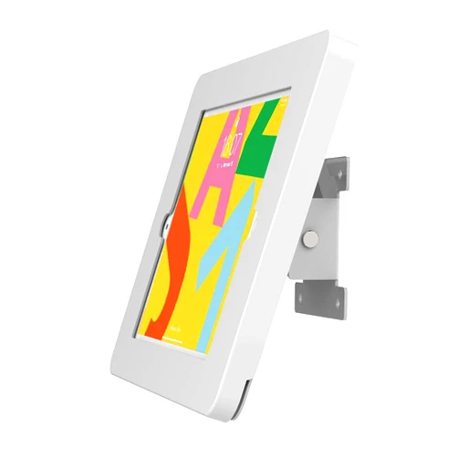 Beelta Tablet Wall Mount Compatible with 10.2 inch iPad 7 8 9 Swivel Base, Key Lock, All Metal - BSW101T