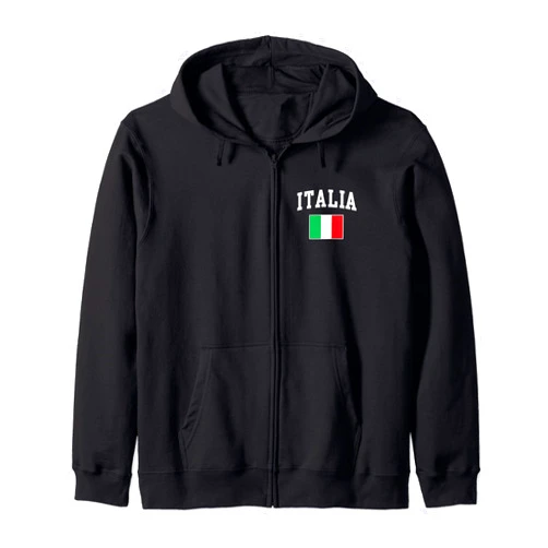 Italia Heritage Gift Mom Dad Youth Toddler Couples Italia Flag Italy Italian Italiano Family Men Women Zip Hoodie