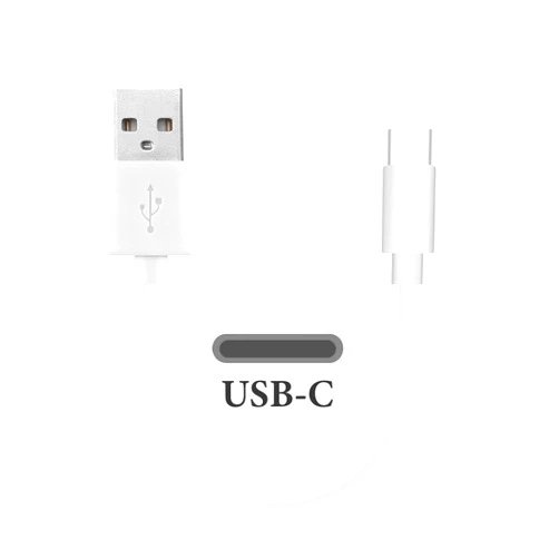 Geekria USB Headphones Short Charger Cable Compatible with Sony, Bose, Skullcandy, Audio-Technica, Jabra Charger, USB to USB-C Replacement Power Charging Cord (1ft / 30 cm)