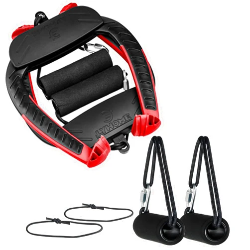 LYHOME Portable Pull Up Bar for Doorway,P10-First-Generation No Screws Chin Up for Home and Travel Exercise,Red