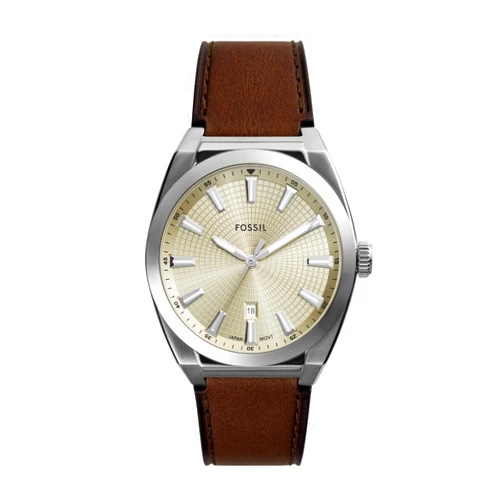 Fossil Men's Everett Quartz Stainless Steel Three-Hand Watch