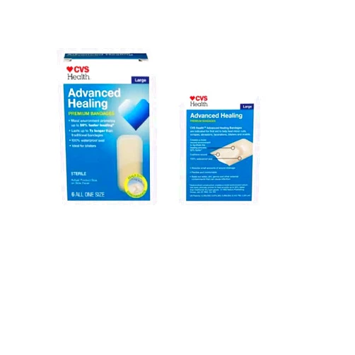 CVS Health Advanced Healing Hydrocolloid Bandages (Large Areas)