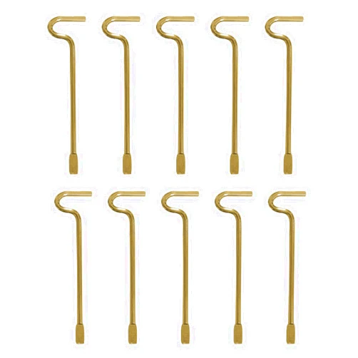 Alico Interior Door Key for Bedroom Door, Bathroom Door Key Pin for Door Knob Lock - 10 Pack