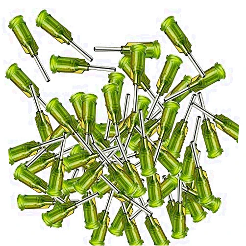 BBTCTY Industrial Blunt Tip Dispensing Needles with Luer Lock 14 Ga x 1/2'' - 100 PCS