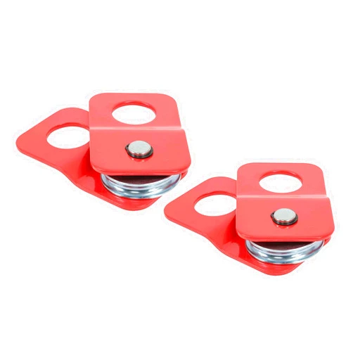 Mytee Products 2 Pack 4 Ton Winch Snatch Block for Recovery - 10,500 lbs Off Roading Snatch Block Pulley for Synthetic Rope, Towing, Hauling - Offroad Recovery Accessory for Truck ATV SUV UTV