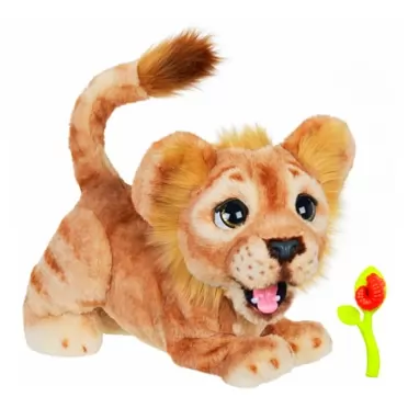 Hasbro Disney The Lion King Mighty Roar Simba Interactive Plush Toy, Brought to Life by Furreal, 100+ Sound &-Motion Combinations, Ages 4 & Up Standard