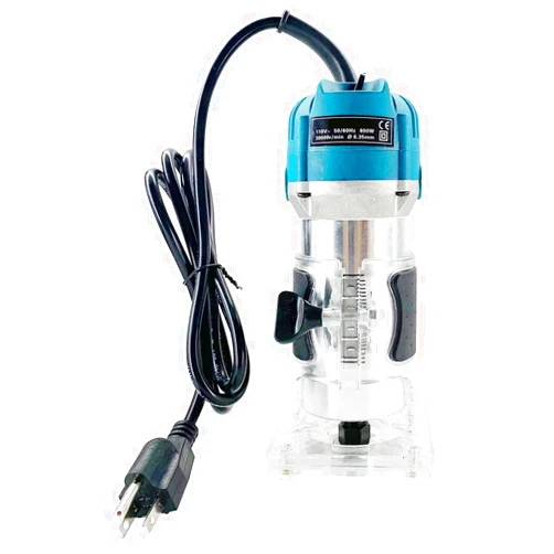 Cozyel 110V 800W Palm Router Electric Hand Trimer Wood Router 1/4