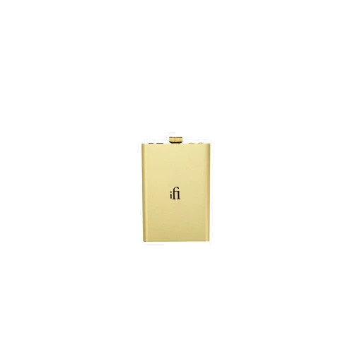 iFi Hip-dac2 Gold Edition - Portable Balanced DAC Headphone Amplifier for Android, iPhone with USB Input Only/Outputs: 3.5mm Unbalanced / 4.4mm Balanced – MQA Decoder