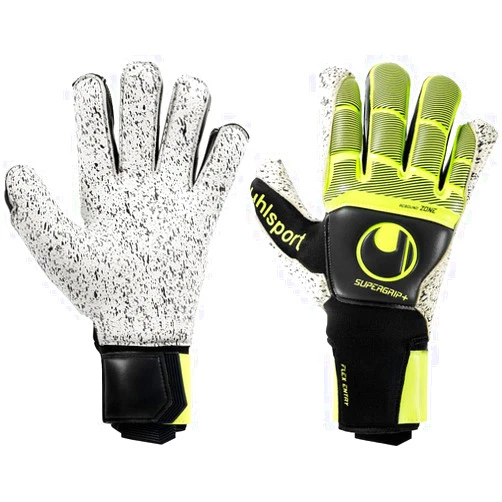 uhlsport Supergrip + Flex Frame Carbon Goalkeeper Gloves Size