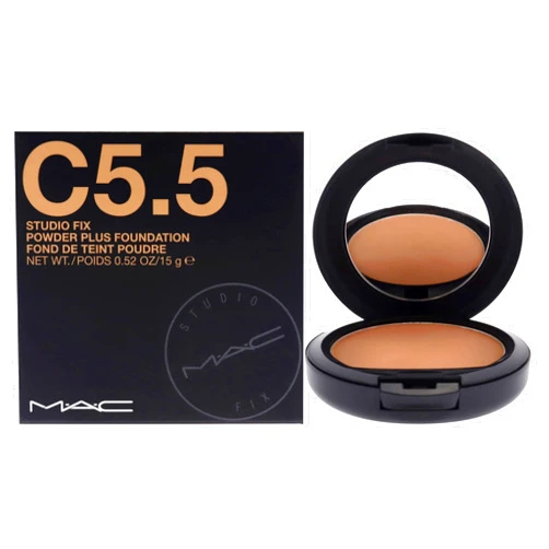 MAC AcM MAC Studio Fix Powder Plus Foundation C5.5,0.52 Ounce (Pack of 1),RW-US-MAC-181