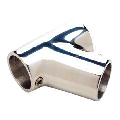 Seachoice Stainless Steel Tee Rail Fitting 60 degree