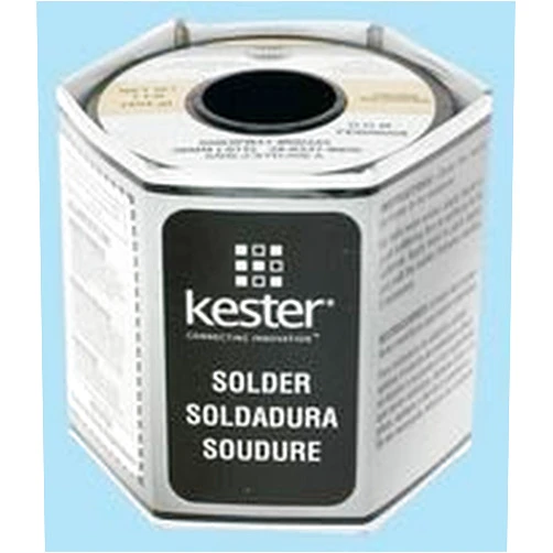 KESTER SOLDER 24-6040-0066 SOLDER WIRE, 60/40 SN/PB, 190°C, 1LB (1)