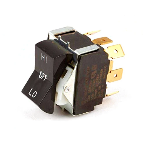 Blodgett (BLOEG)-7636 Switch, Rocker, 3Pdt, Black