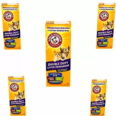 Arm & Hammer Double Duty Litter Deodorizer with Advanced Odor Control 30oz (5)