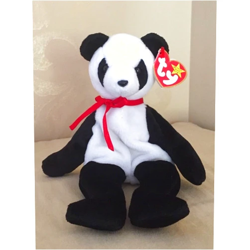 BEANIE BABIES Ty Beanie Babies - Fortune The Panda Bear