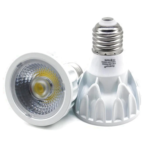 Rowrun PAR20 LED Light Bulb, 12W E26 Standard Base, 100 Watt Equivalent, Natural White 4000K, Dimmable Indoor Home Super Bright Wide Area Flood Light, 2-Pack