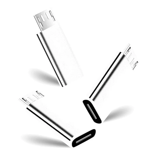 Abrity Micro USB to USB C Adapter [3 Pack],Micro USB Adapter,USB C Micro USB,USB C to USB Micro,Type C to Micro USB Adapter for Charging Power Bank Camera Controller Socket Port Android Huawei Headphone Jack