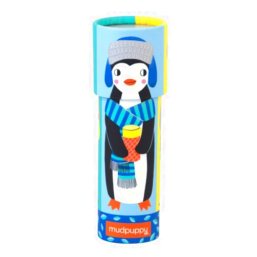 Mudpuppy Animals of the World – Kaleidoscope With Illustrations of Penguins For Children Ages 3 And Up