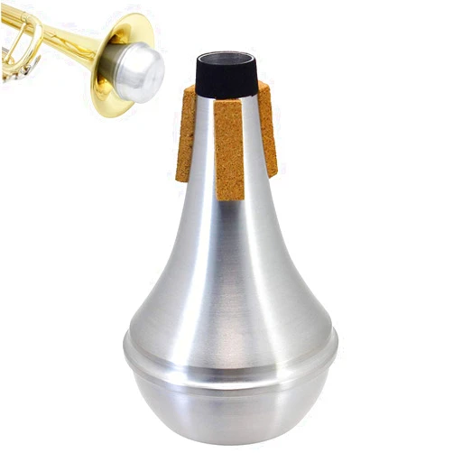 HoFire Trumpet Straight Mute,HoFire Lightweight Aluminum Practice Trumpet Mute Silencer