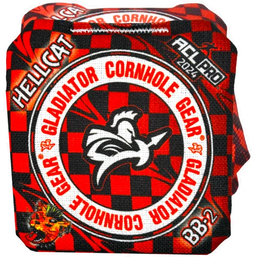 Gladiator Cornhole Gear Gladiator Bags | ACL Cornhole Bags | Hellcat Set of 4 Professional Cornhole Bags