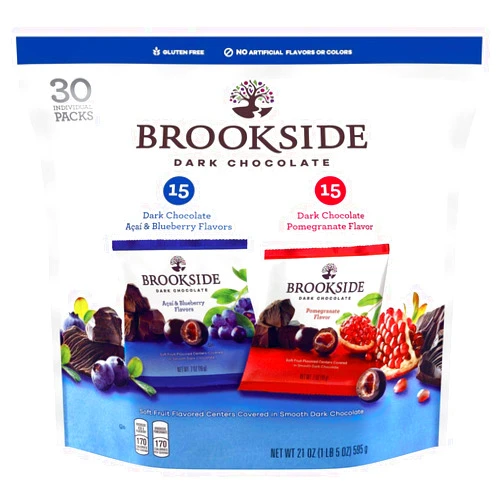 Brookside 2 Set - Product of Brookside Dark Chocolate Variety Pack, 30 pk./0.7 oz.