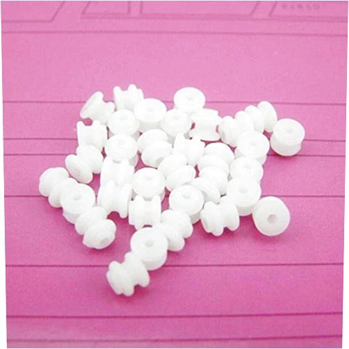 Bclla Zyaobei-Timing Pulley 20PCS Micro Mini Plastic Pulley Wheel 2 * 6mm Small Pulley Gear Timing Wheels Dia.6mm Shaft Dia. 2mm 1.95MM Motor Toy Model, Used widely