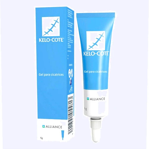 Kelo-cote - Gel for scars 6gr - Softens and flattens scars - Eliminates redness - Relieves itching and pain - Helps in healing - Protects the skin - France