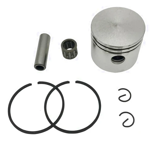 Hhseyewell 41.1mm Piston Rings Bearing Kit for Partner 350 370 351 352 371 390 for Poulan 2150 1950 2250 2450 2550 Chainsaw Engine Motors Parts