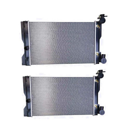 GDSCXGW 2 Set of - Radiator Front Side Row Direct with Automatic Transmission for Pontiac for Vibe 2009-2010,for Toyota for Corolla 2009-2017 for Matrix 2009-2014,Fitment Tested