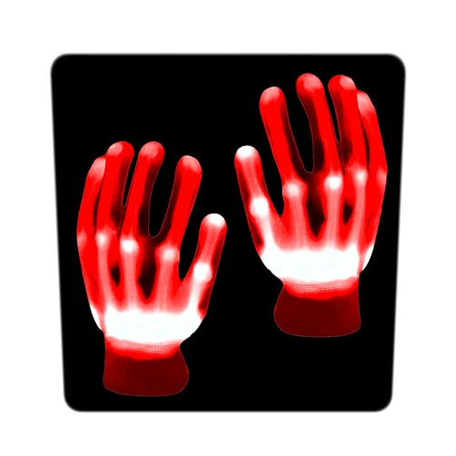 GOLEDLF Easter Basket Stuffers Cool Toys LED Gloves Party Favors for Kids 13Y or Older Toys LED Glow Gloves for 13 14 15 16 17 18 Years Old Girls Boys Supplies Cool Gifts Costumes Teens Boys Toys