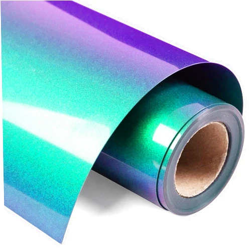 VINYL FROG Chameleon Heat Transfer Vinyl Roll HTV Vinyl - 12
