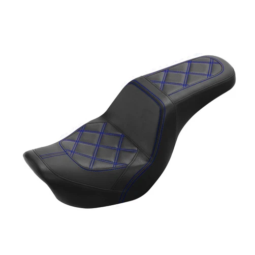 PEGSTREAMLINER Driver Rider Passenger Seat Fit for Harley Dyna Super Glide Street Bob Wide Glide Fat Bob Low Rider Switchback 2006-2017