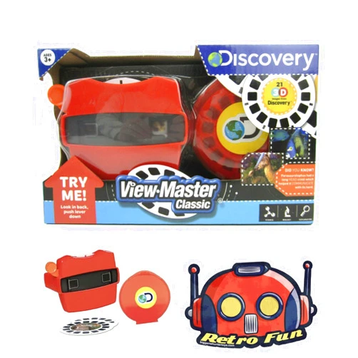 Big Game Toys~3D View-Master Discovery Kids with Free BGT Sticker Dinosaurs Marine Animals Viewmaster Viewer Box Set