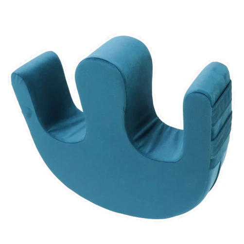 HEITIGN Turn Over Nursing Device Patient Turning Device U Shaped Multifunctional Turning Pillow Bedridden Nursing Supplies for The Elderly 13cm Green (Dark Blue)