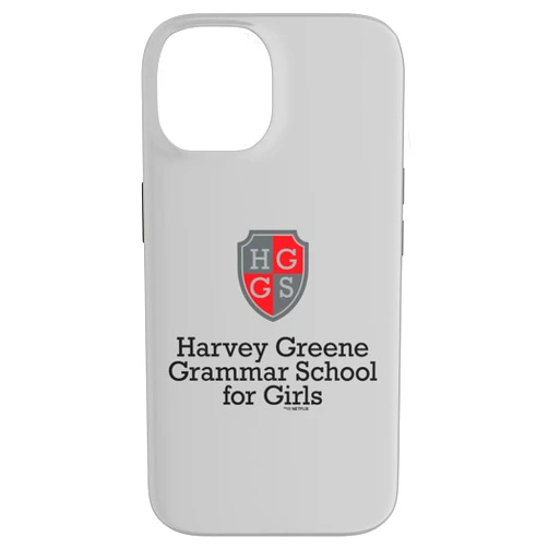 Heartstopper iPhone 14 Heartstopper Harvey Green Grammar School Center Crest Case