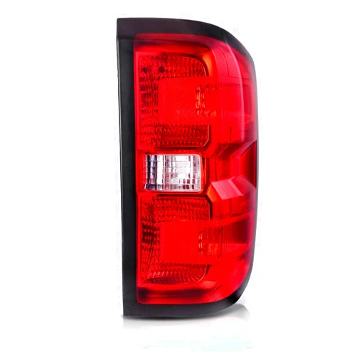MOCW Right Tail Light Compatible with 2016-2018 Chevrolet Silverado 1500 2500 HD 3500HD, GMC Sierra 3500 HD Taillight Brake Lamps Bulb and Harness Included, Right Passenger Side