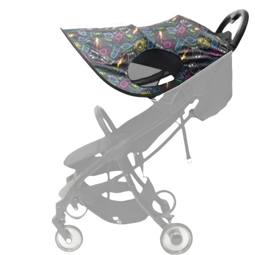 YMMMY ROSE Stroller Sun Cover Universal UV Protection Baby Stroller Sun Shade Buggy Adjustable Pram Sun Rain Shade Blackout Blind Canopy Cover Pushchair Sunblock Cover for Travel Park