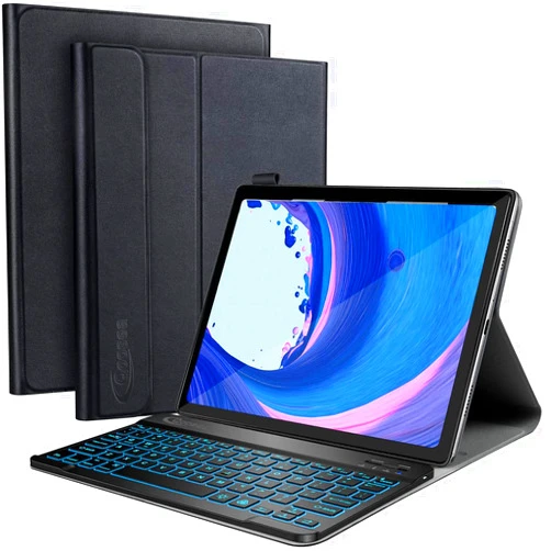 Qoosea for Samsung Galaxy Tab A7 Lite Bluetooth Keyboard Detachable Bluetooth Keyboard for Galaxy Tab A7 Lite 8.7 inch with Magnetically Wireless Bluetooth Keyboard Black