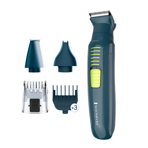 Remington Ultrastyle Rechargeable Total Grooming Kit, PG6111, Teal/Green