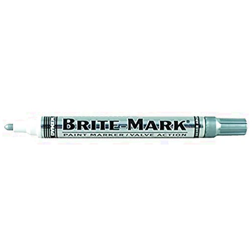 DYKEM BRITE-MARK PAINT PEN MEDIUM TIP SILVER
