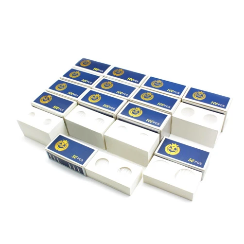 Boen 1200PCS Coin Flips in 6 Sizes Cardboard Coin Holders for Colletors 2x2 inch Coin Cardboard Coin Flips for Coin Collection(Coin Flips 6-1200pcs)
