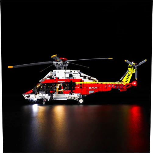 BRIKSMAX Led Lighting Kit for LEGO-42145 Airbus H175 Rescue Helicopter - Compatible with Lego Technic Building Blocks Model- Not Include The Lego Set