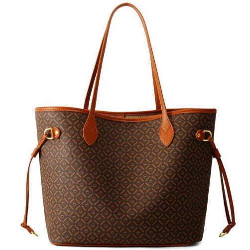 Queenoris Retro Tote Bag for Women, Top-handle Shoulder Handbag Large Capacity Designer Pureses
