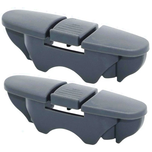 Beaquicy W10508950 Dishwasher Upper Dishrack Slide Rail Stop Clip Fit for Whirlpool Kenmore Dishwasher, Replace 8562015 W10199682 WPW10508950VP 2684662 AP6022472 PS11755805 - Pack of 2 by Beaquicy